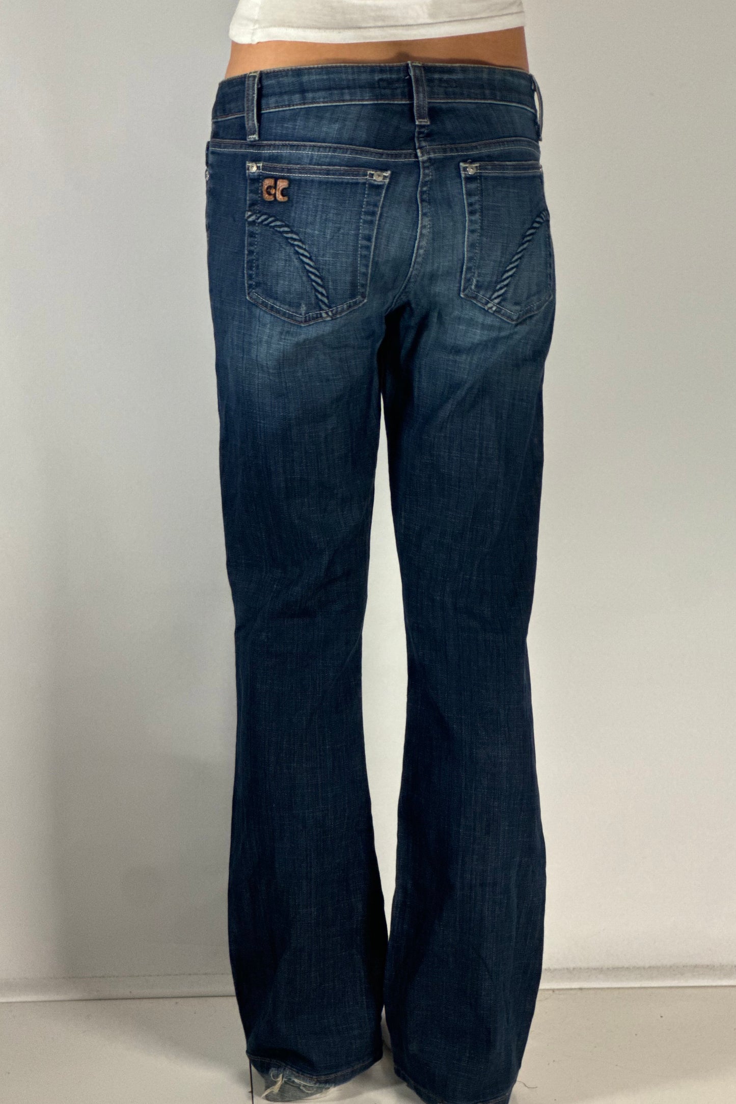 Utsvängda jeans stl: XS/S