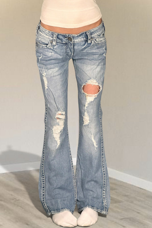 Lågmidjade jeans stl: M