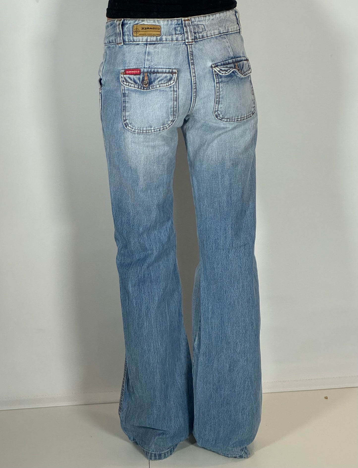 Lågmidjade jeans stl: S