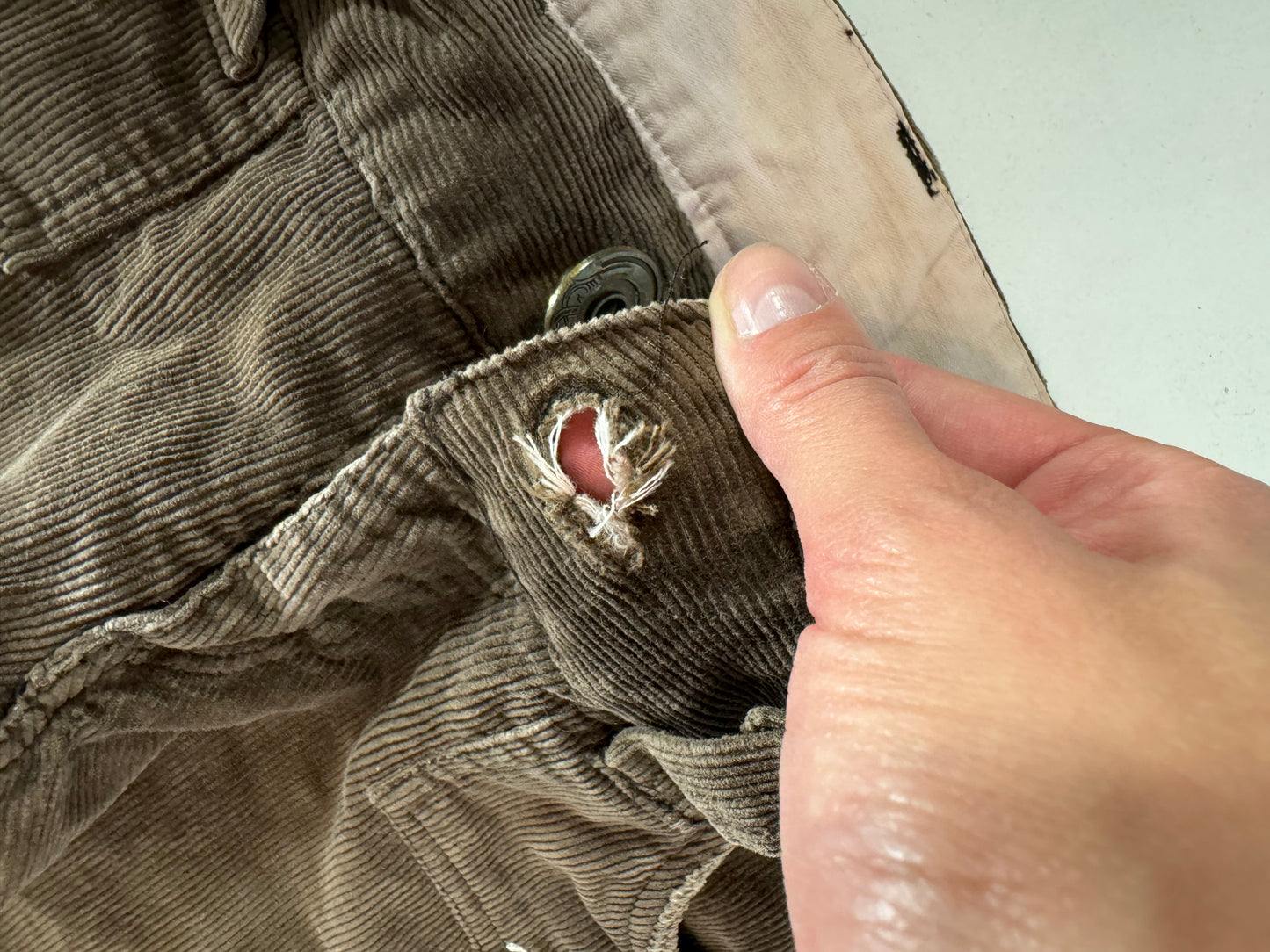 Lågmidjade jeans stl: S