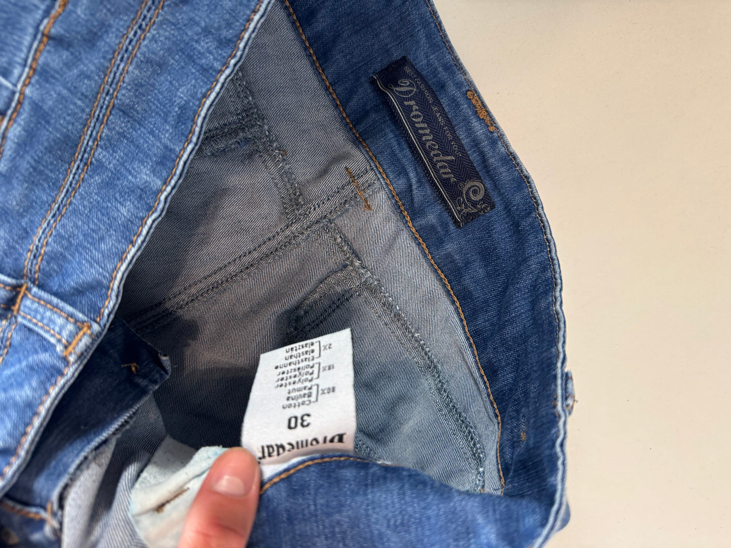 Lågmidjade jeans stl: M