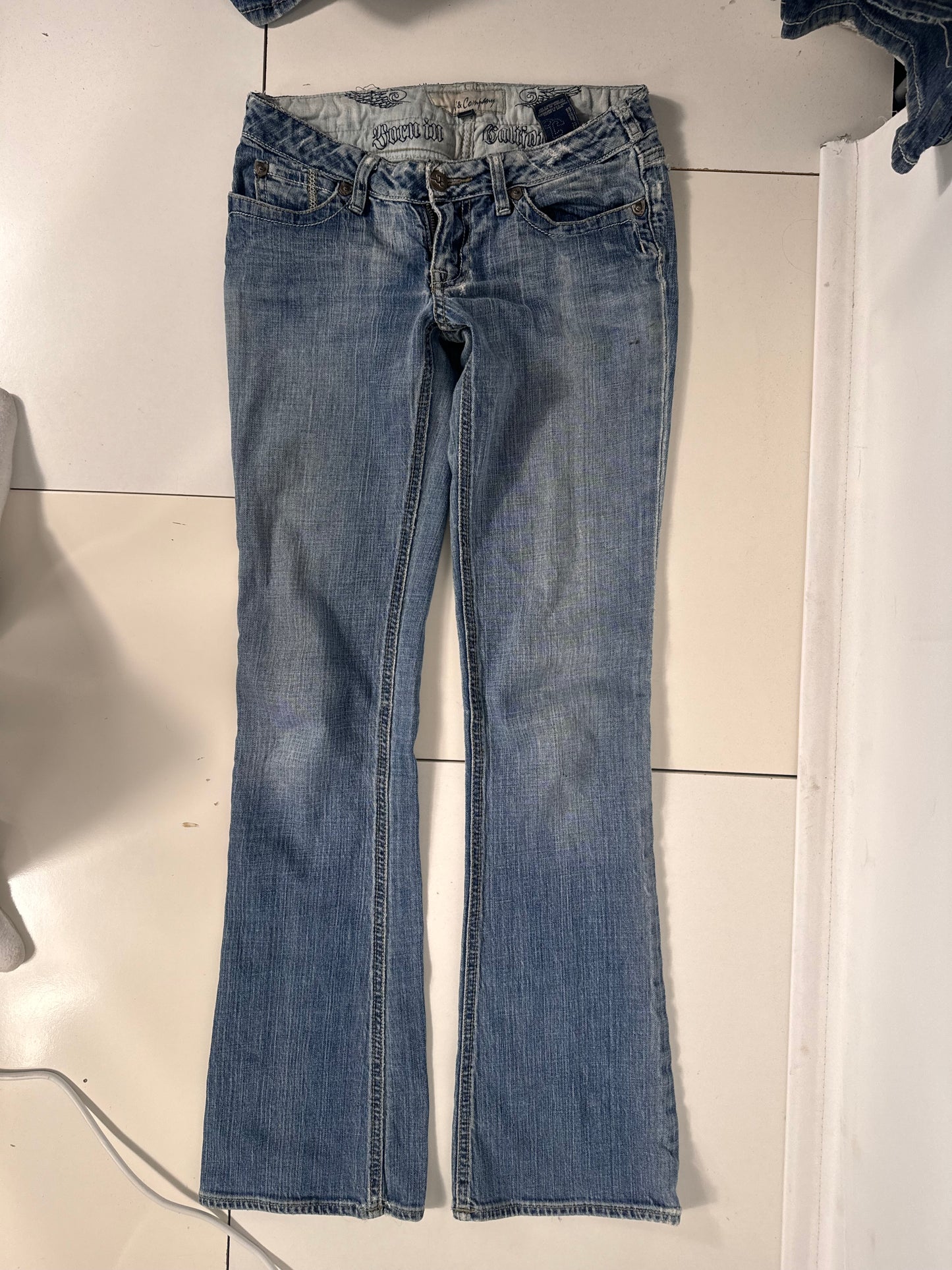 Lågmidjade jeans stl: XS