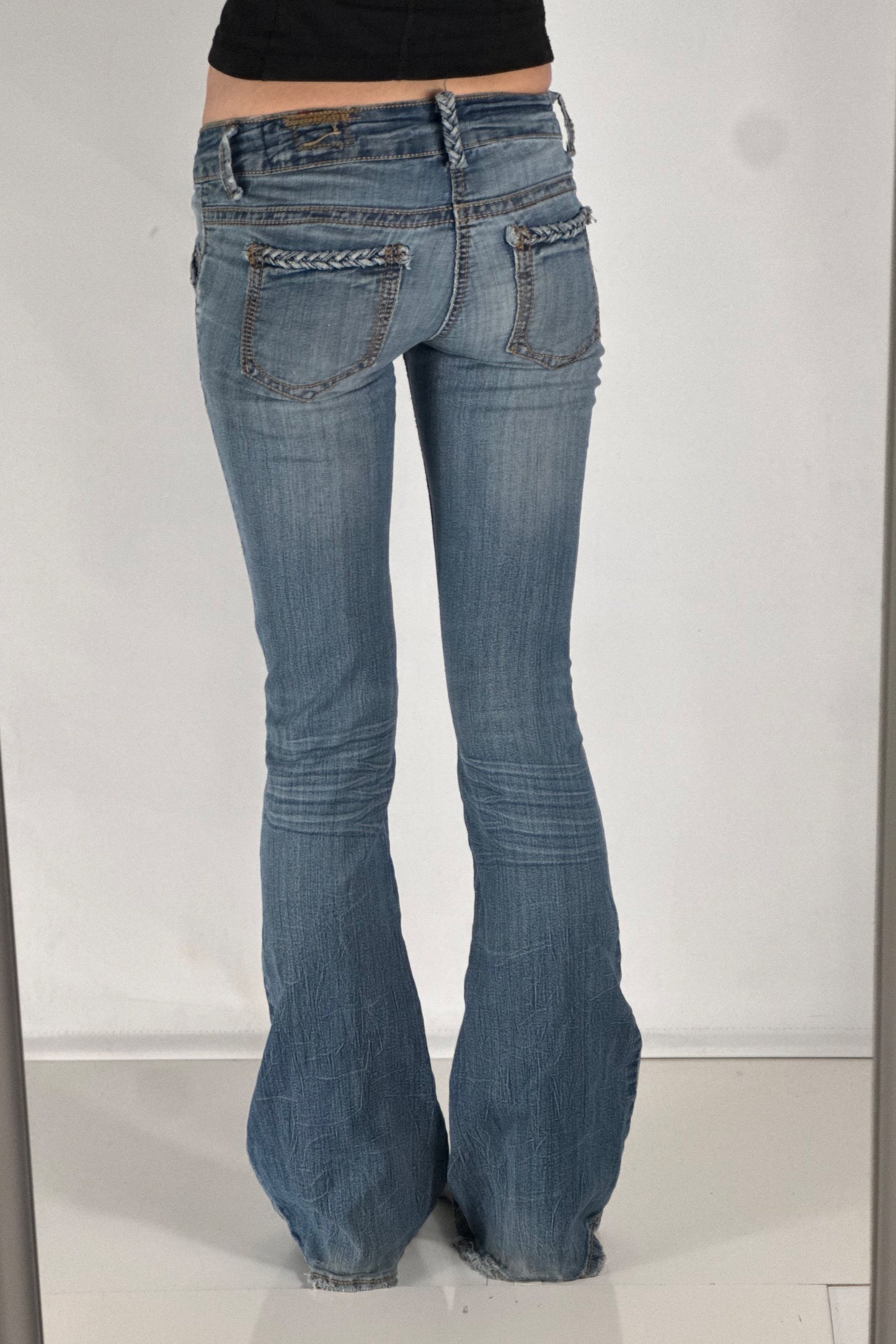 Lågmidjade jeans stl: XXS