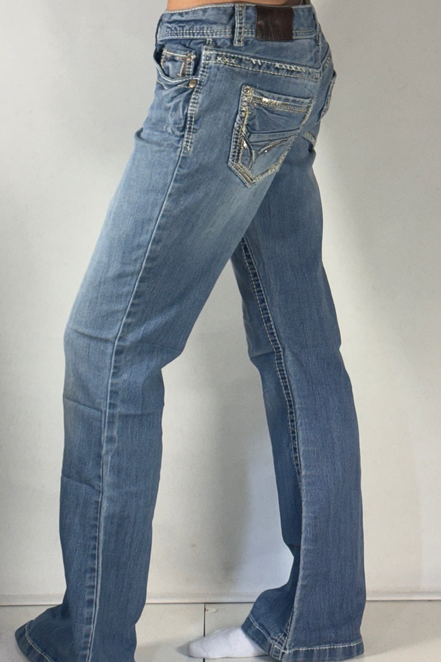 Lågmidjade jeans stl: S