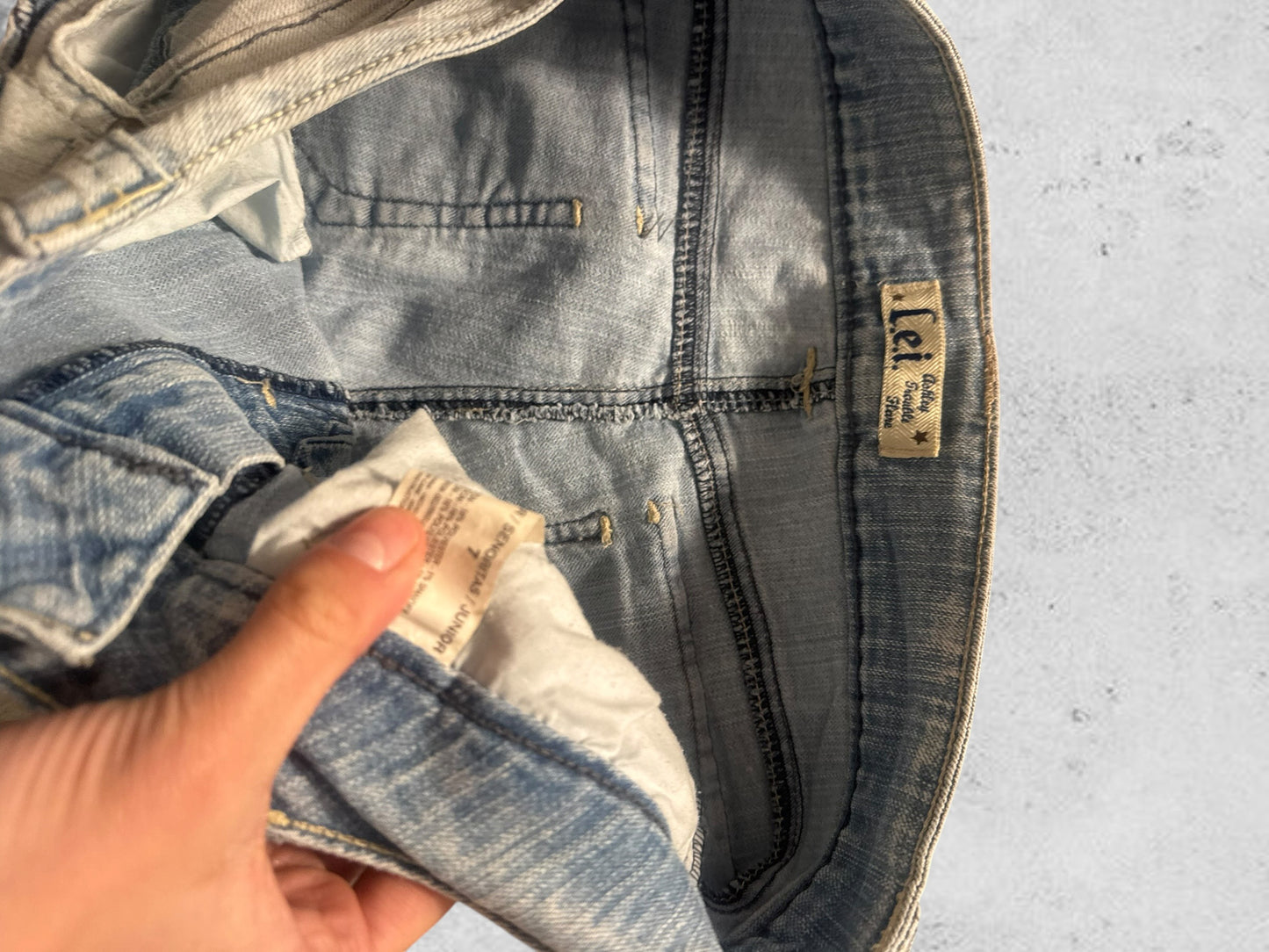 Lågmidjade jeans stl: S