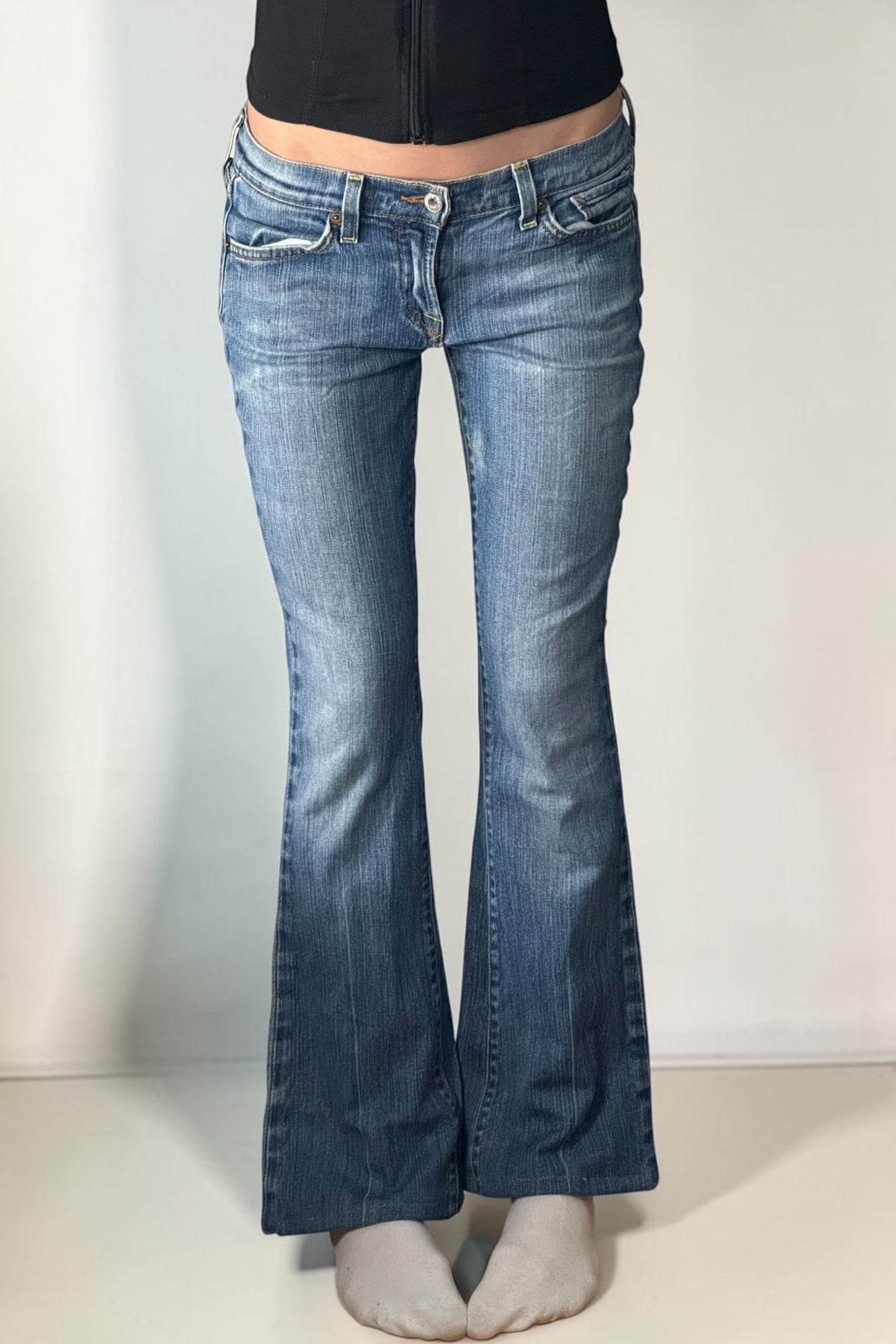 Lågmidjade jeans stl: