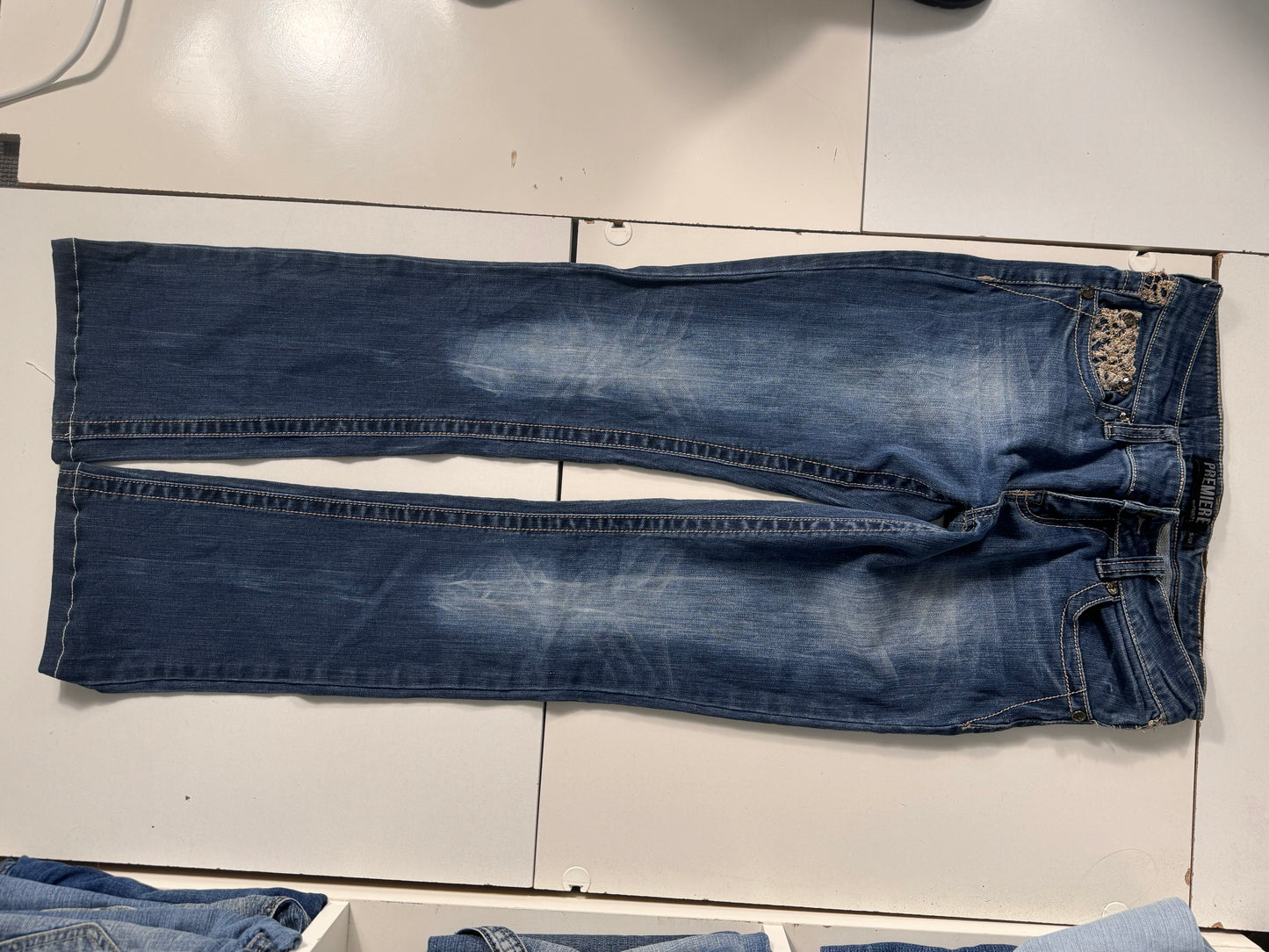 Lågmidjade jeans stl: XS/S