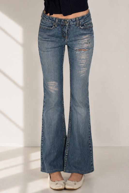 Lågmidjade jeans stl: S