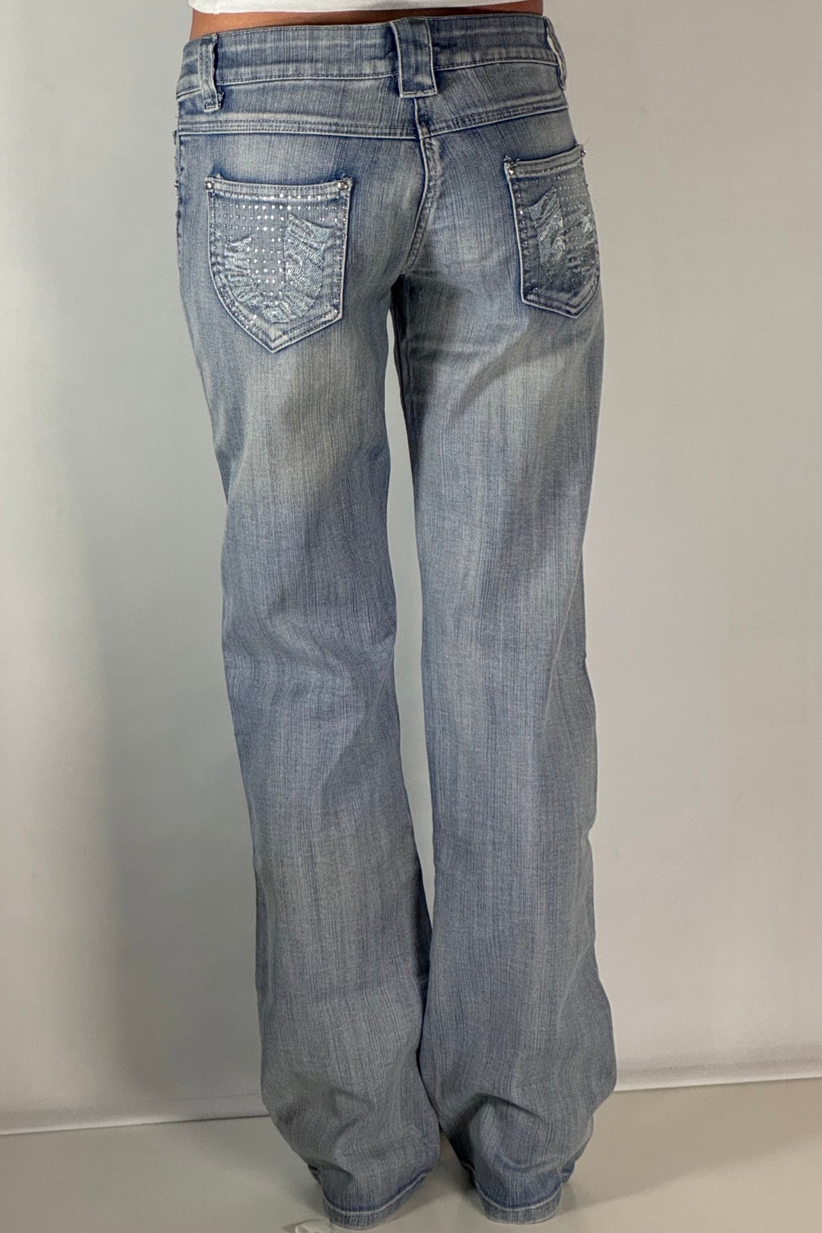 Lågmidjade jeans stl: XS/S