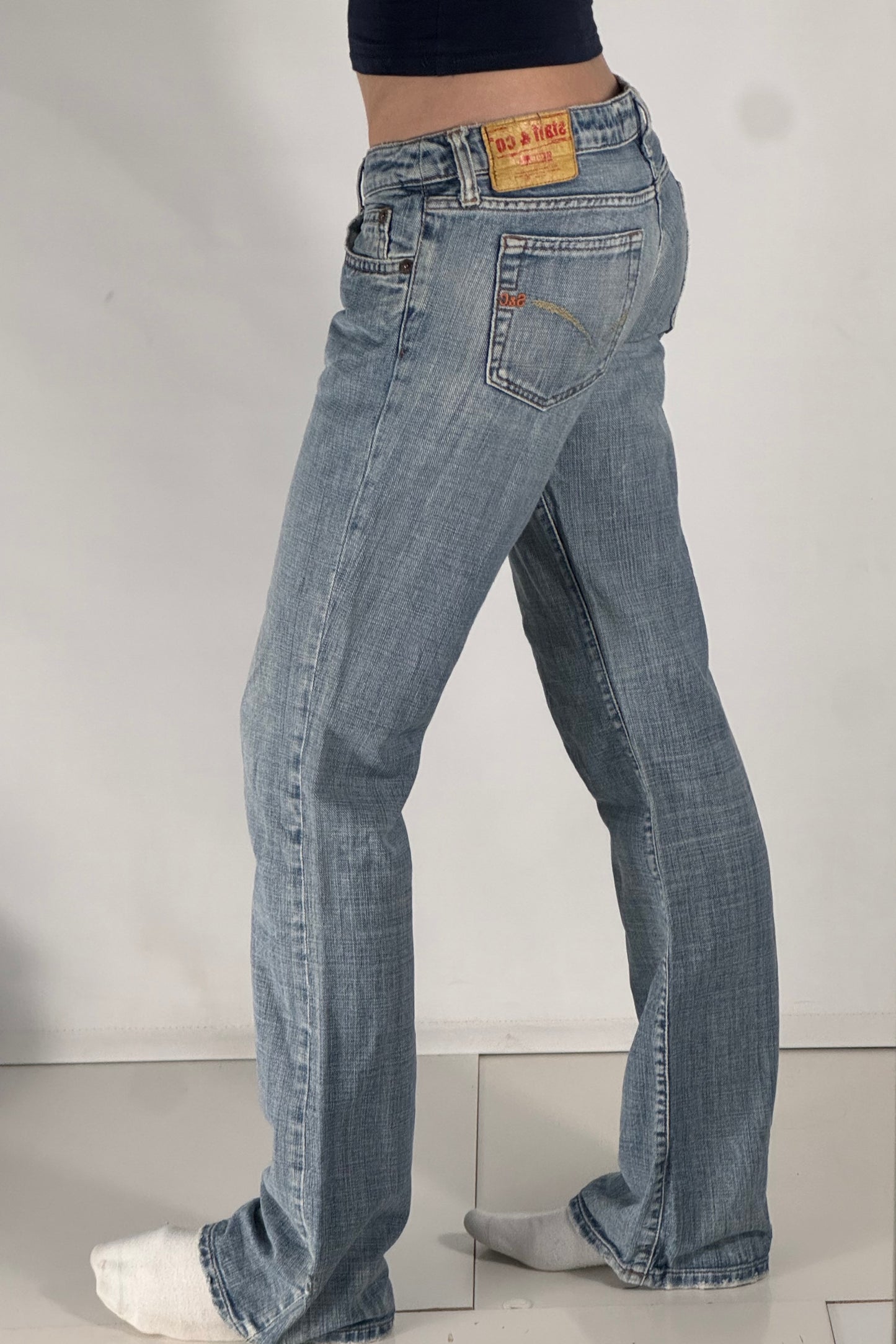 Lågmidjade jeans stl: XS/S