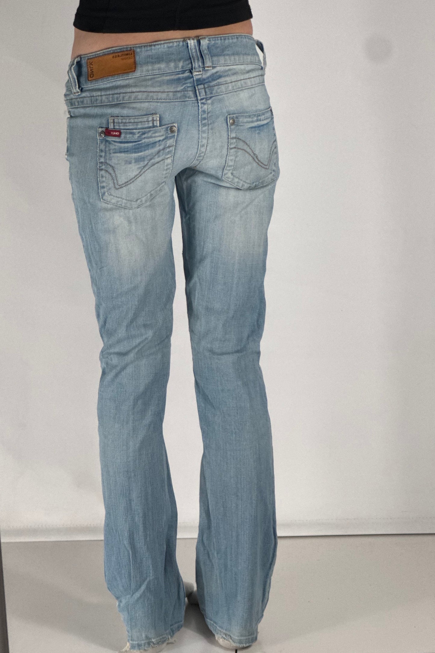 Lågmidjade jeans stl: S
