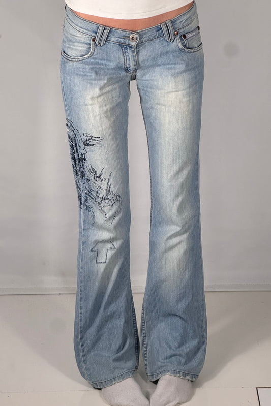 Lavlivsjeans str: S