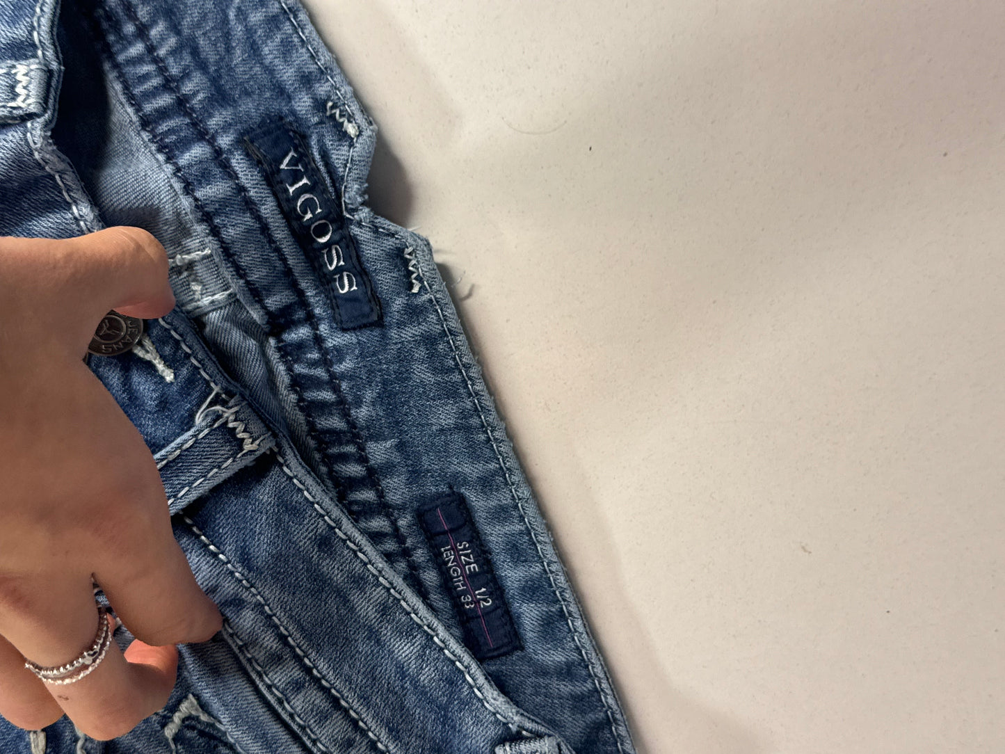 Lågmidjade jeans stl: XS
