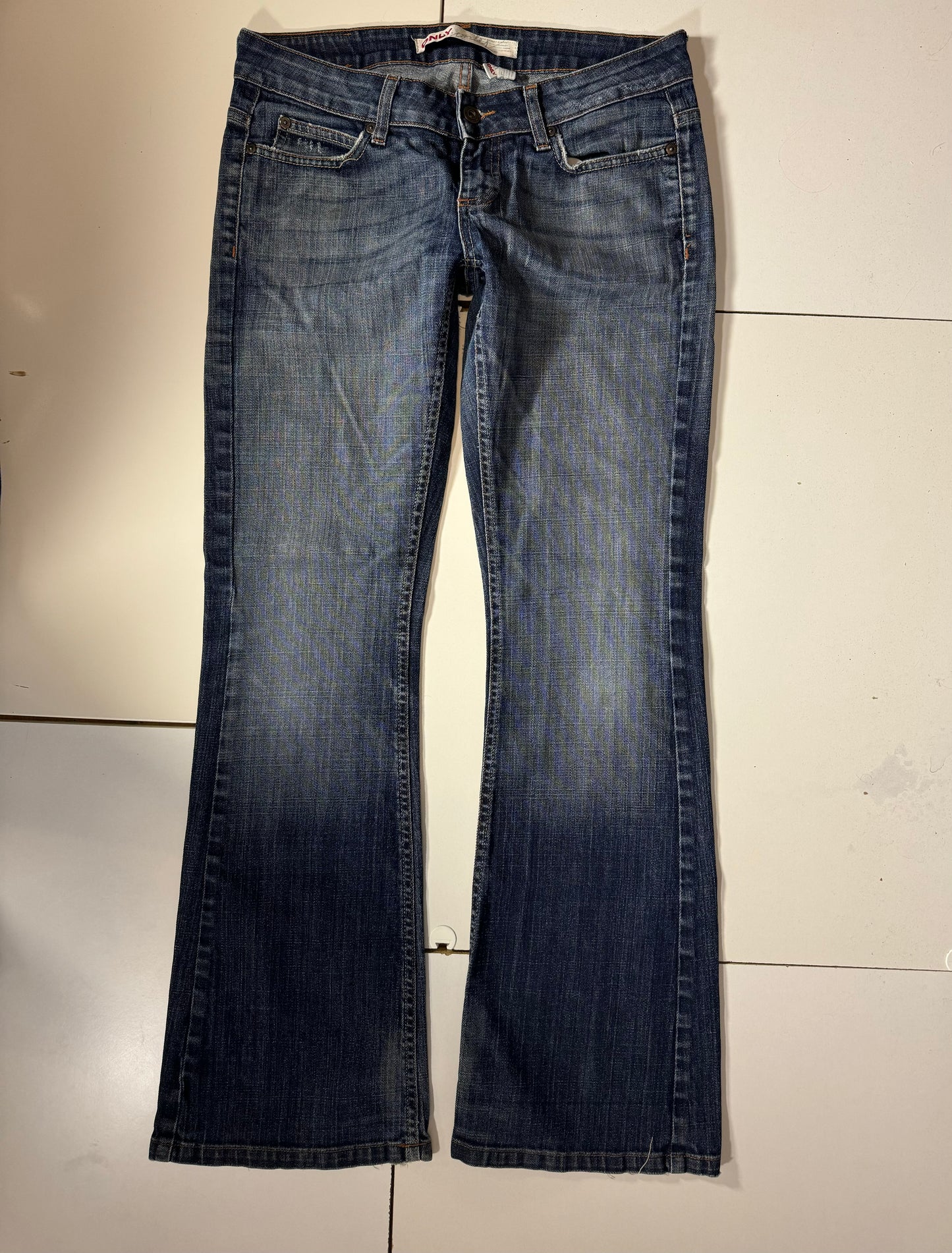 Lågmidjade jeans stl: S