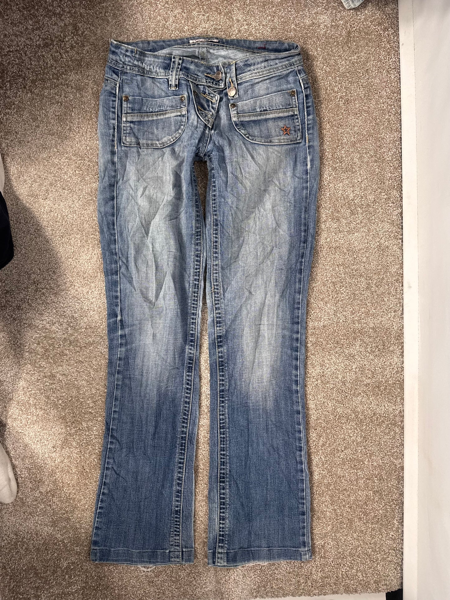 Lavtaljede jeans str: XS