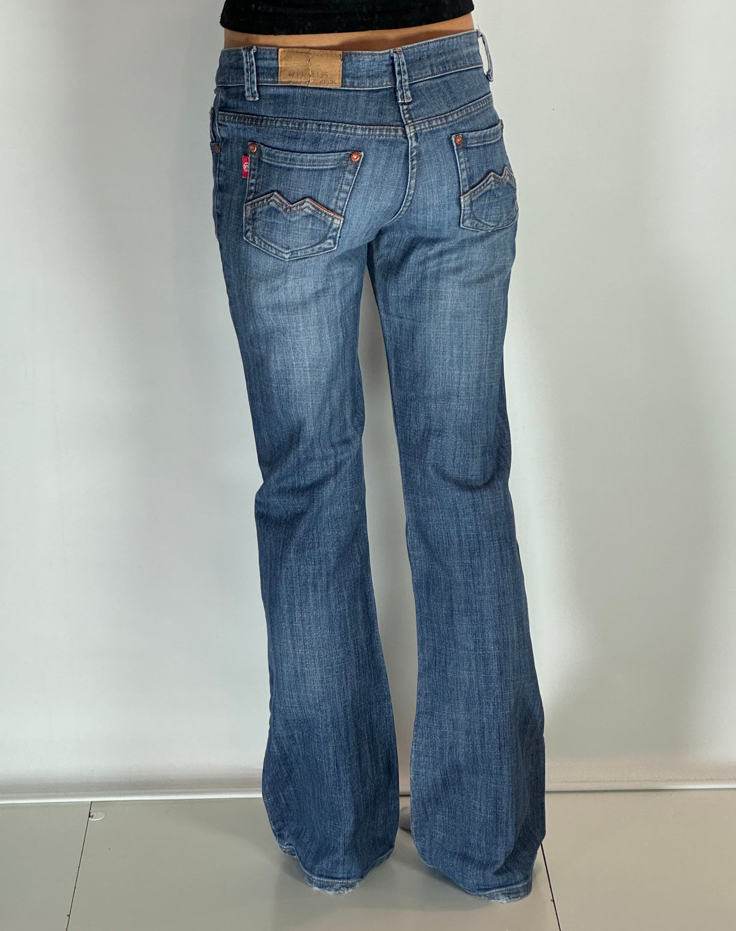 Lågmidjade jeans stl: S