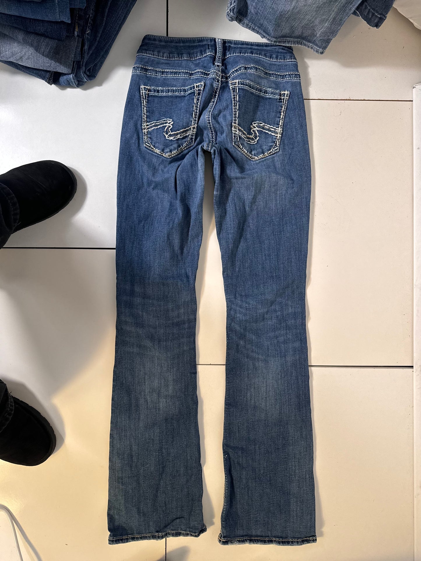 Lågmidjade jeans stl: XXS