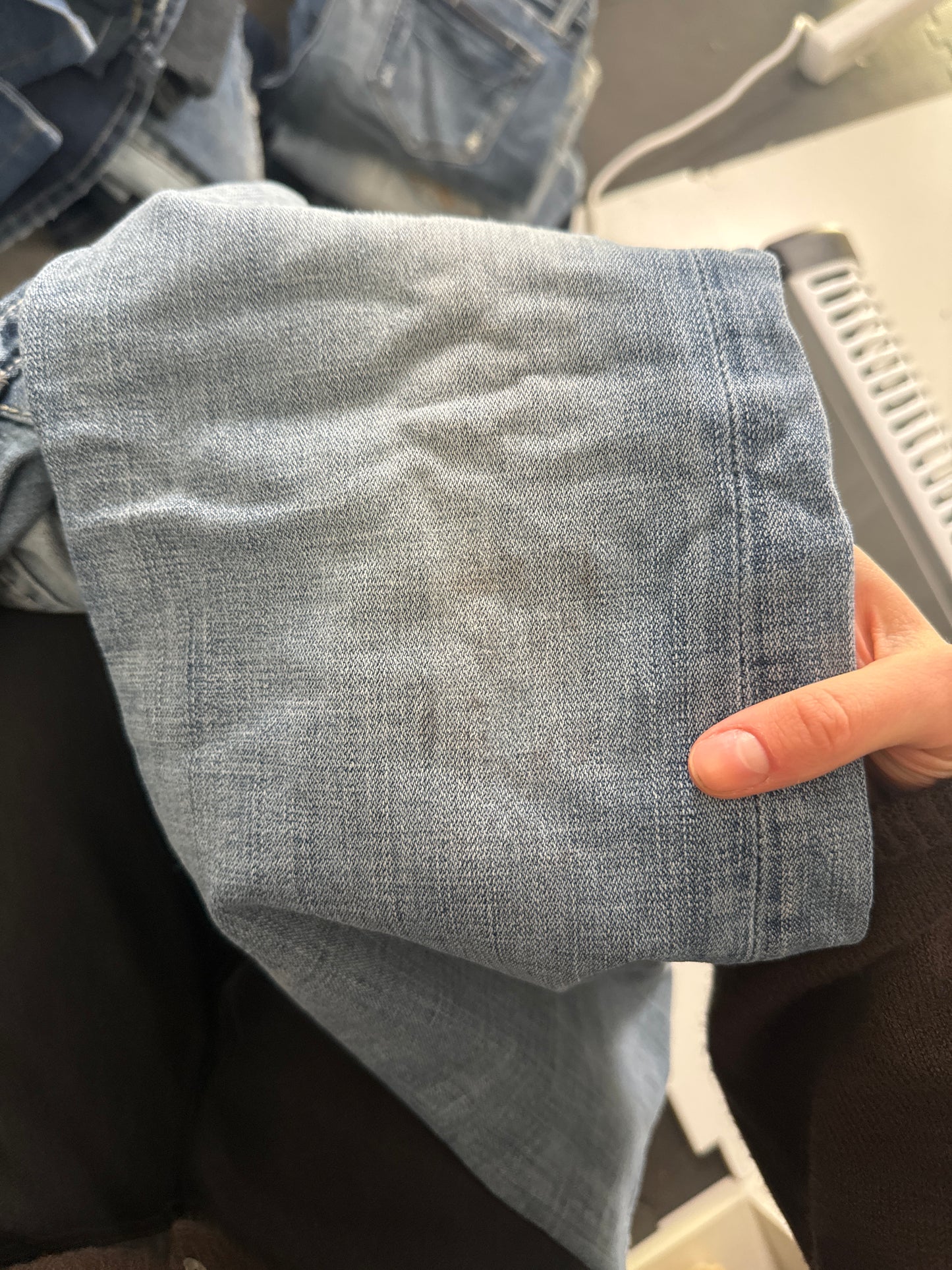 Lågmidjade jeans stl: S/M
