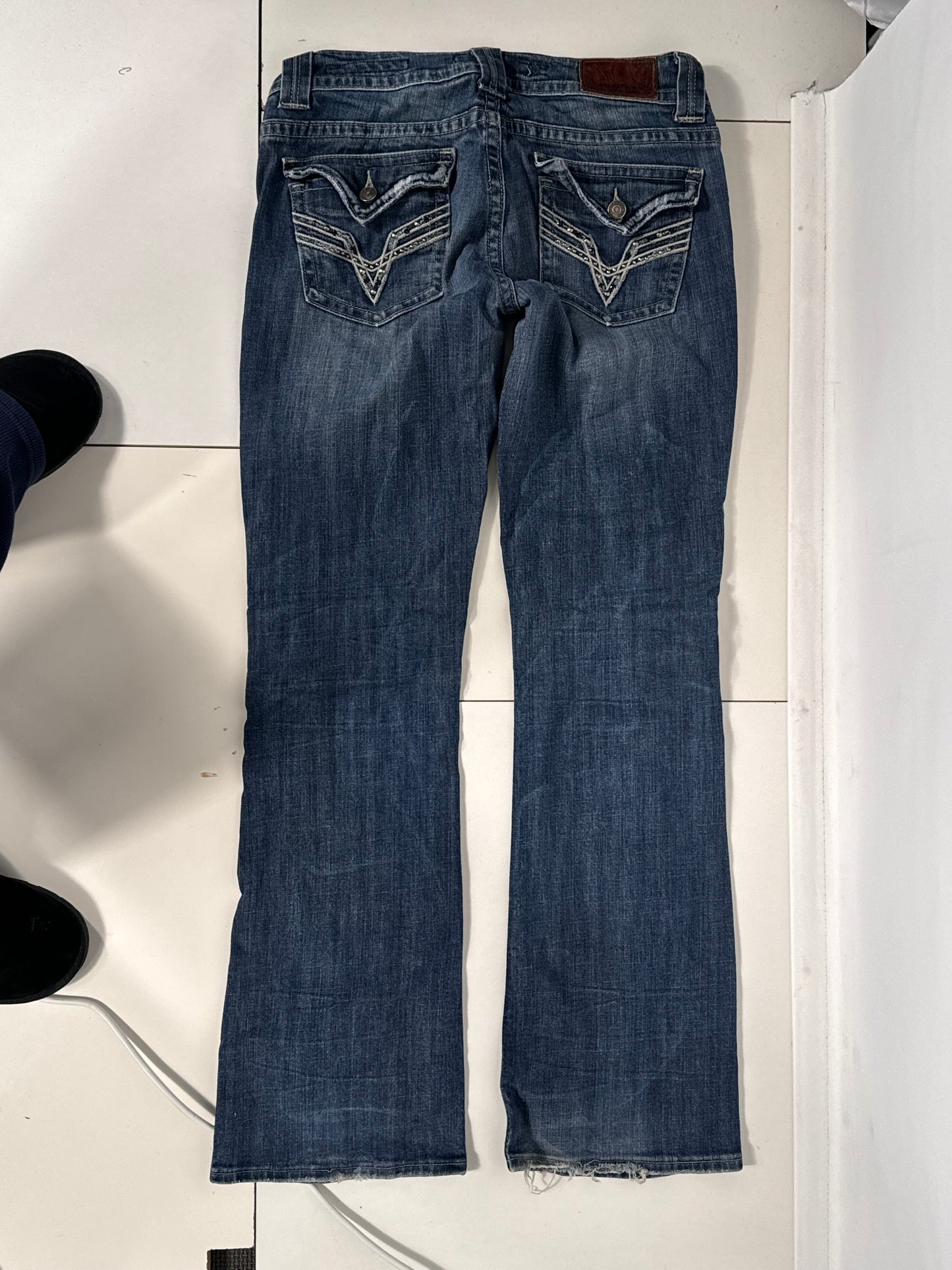 Lågmidjade jeans stl: M