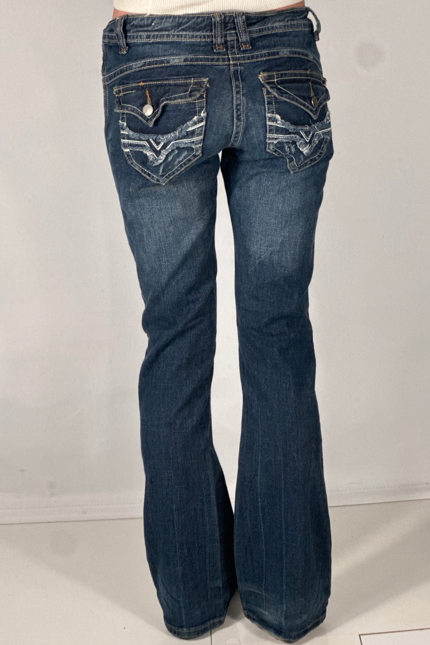 Lågmidjade jeans stl: S