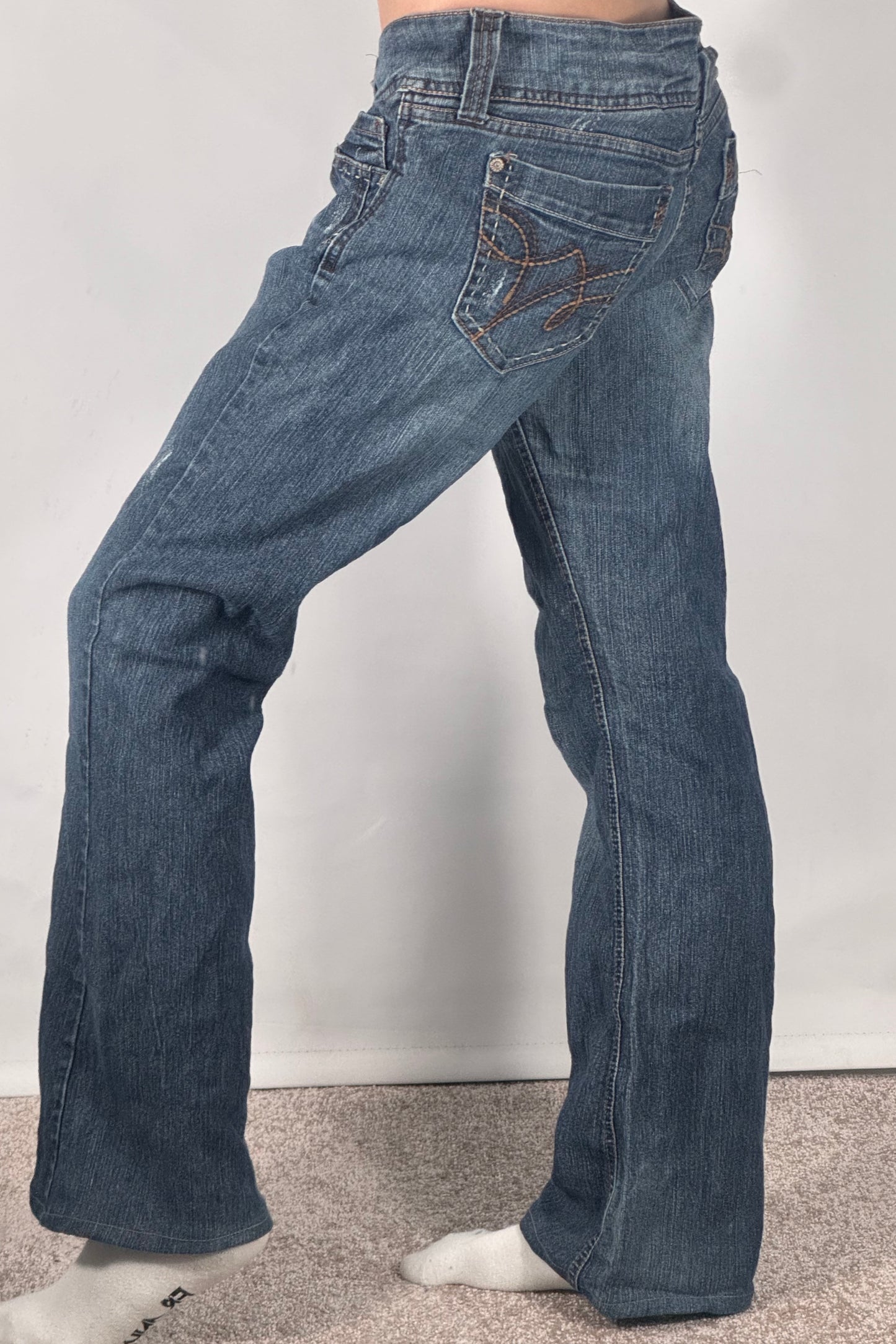 Lågmidjade jeans stl: M