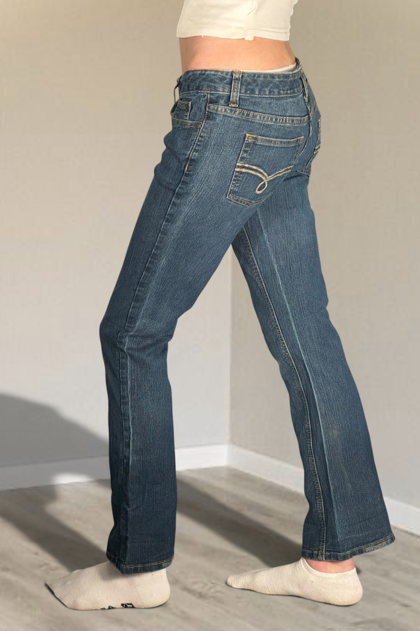 Lågmidjade jeans stl: XS