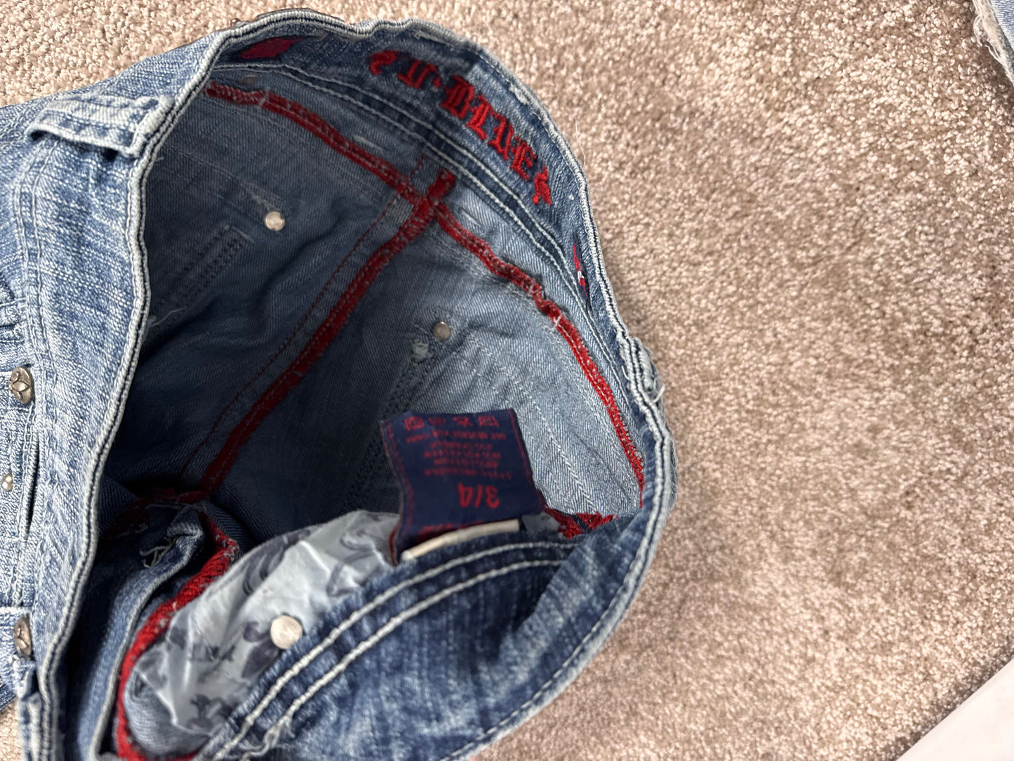 Lavtaljede jeans str: XS