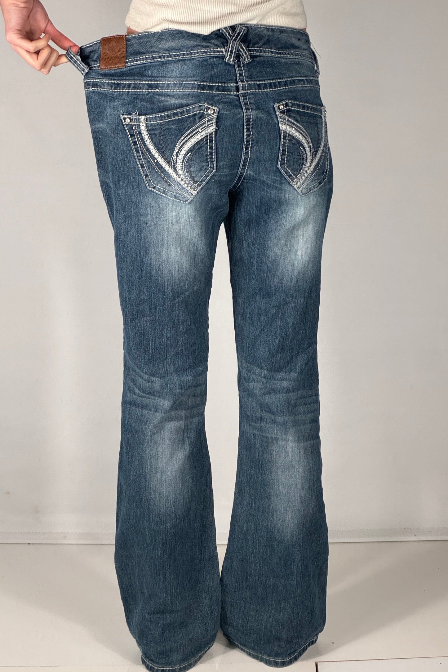Lavlivsjeans str: M
