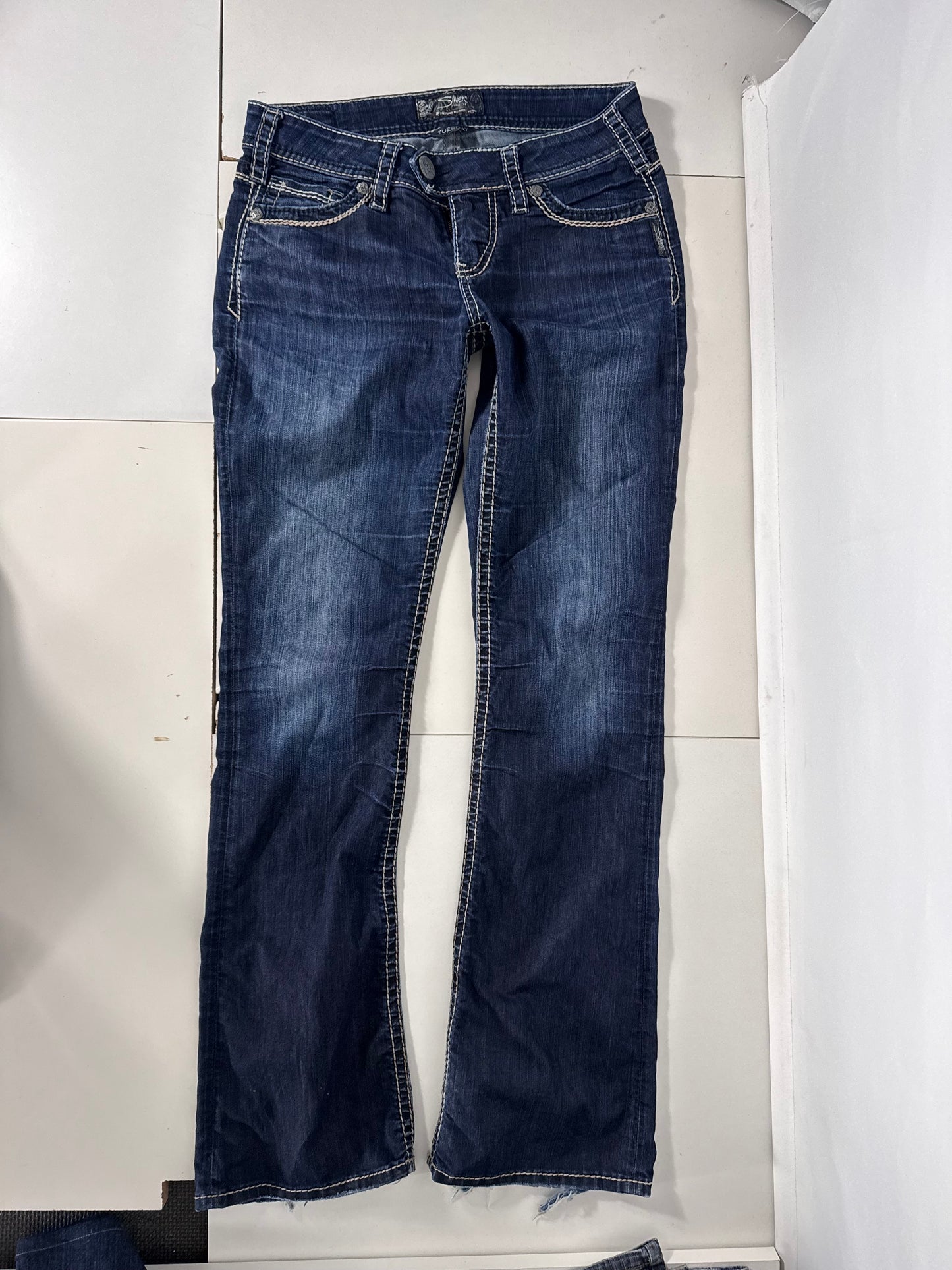 Lågmidjade jeans stl: S