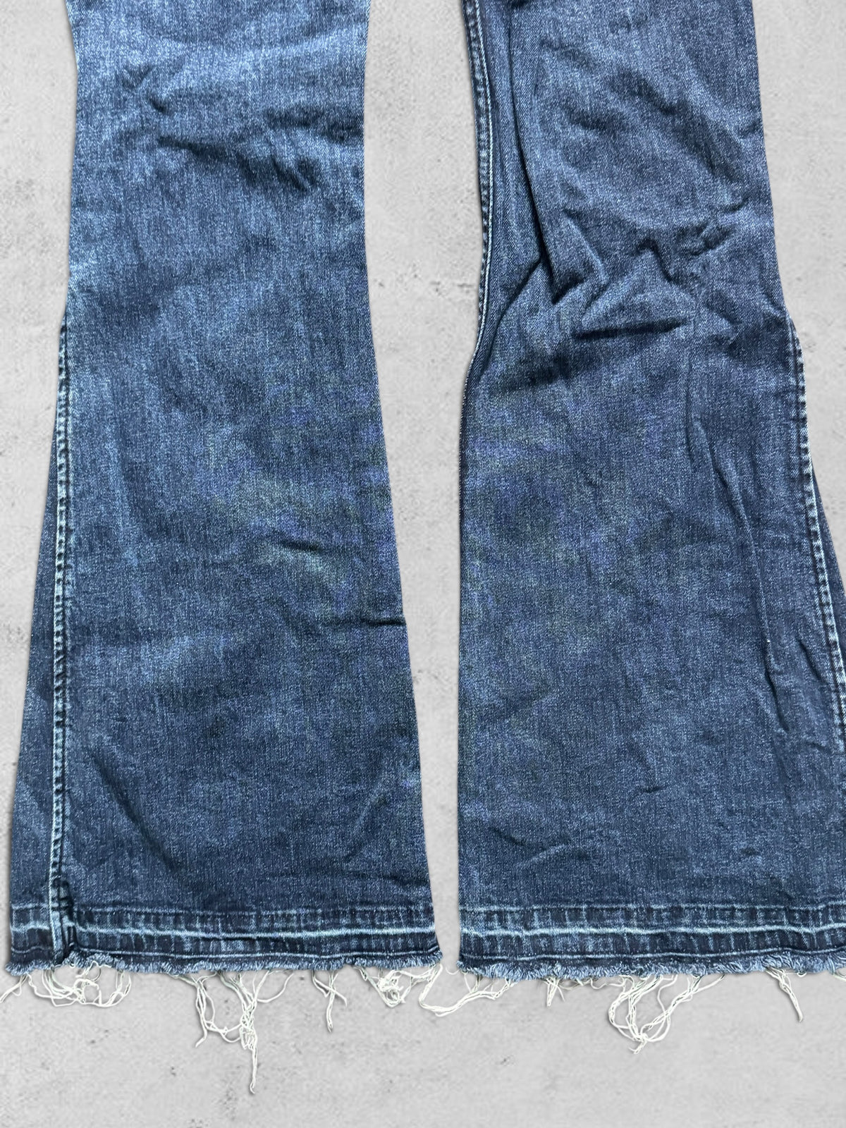 Utsvängda jeans stl: XXS