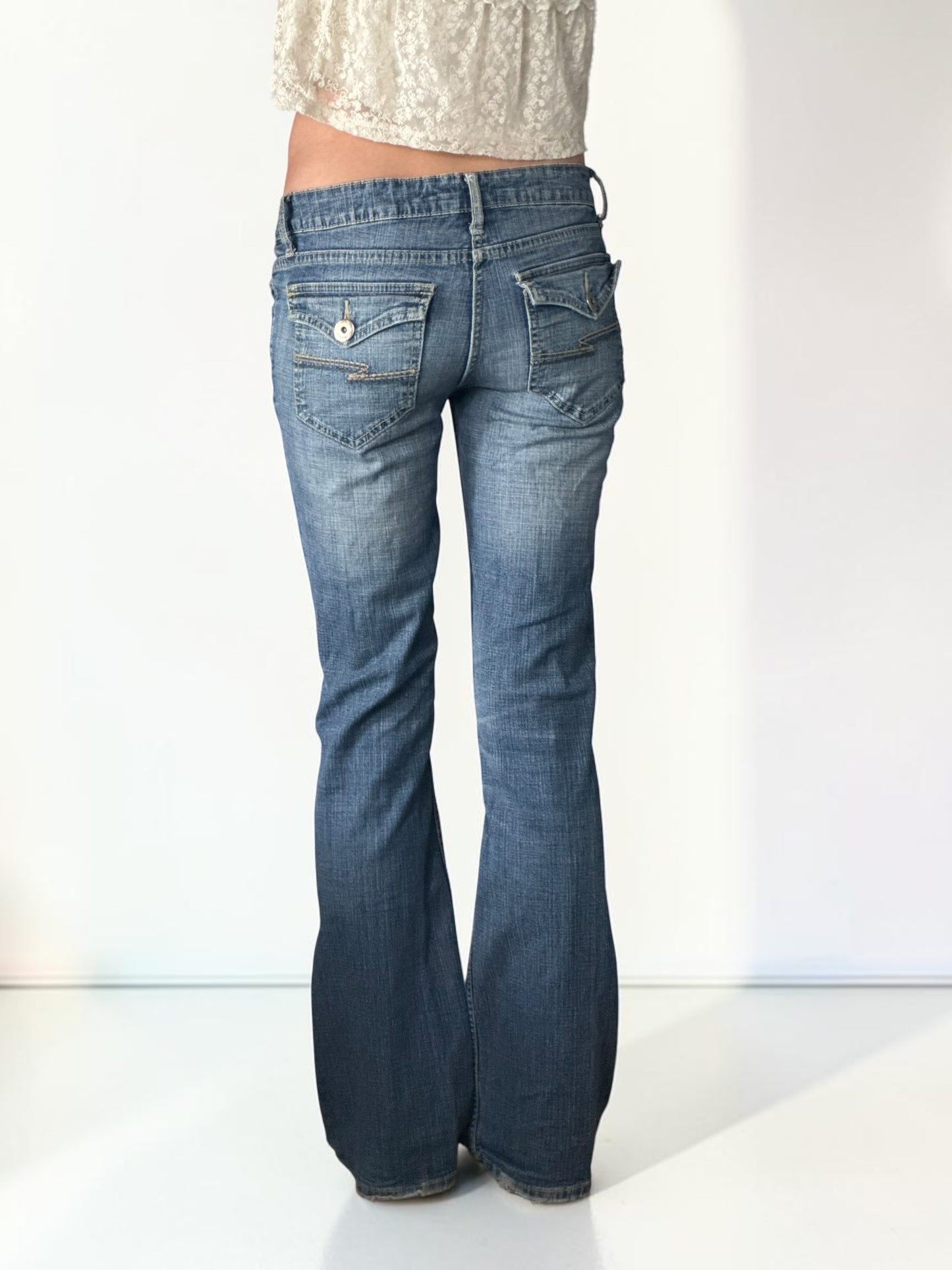 Lågmidjade jeans stl: XS