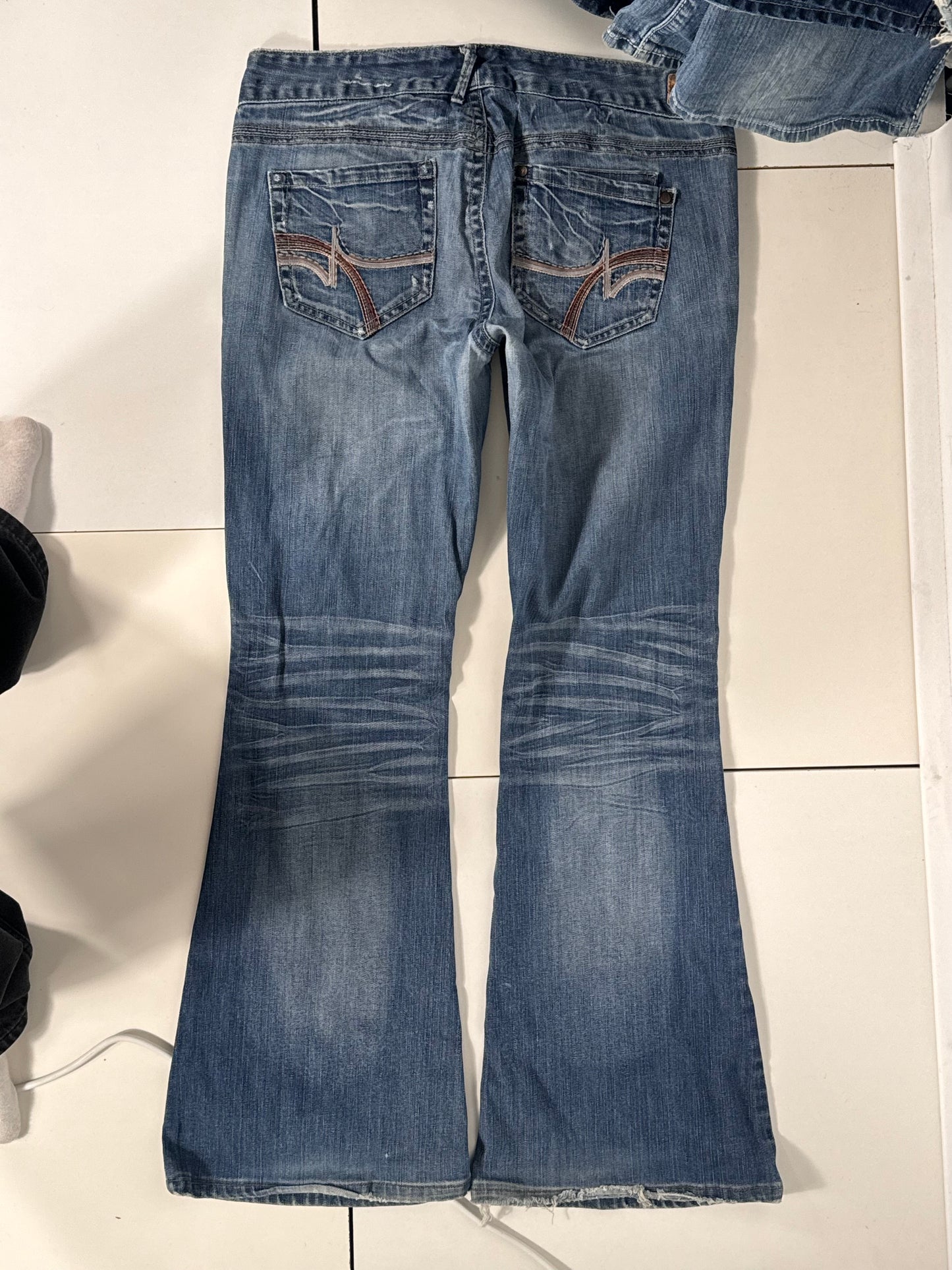 Lågmidjade jeans stl: L