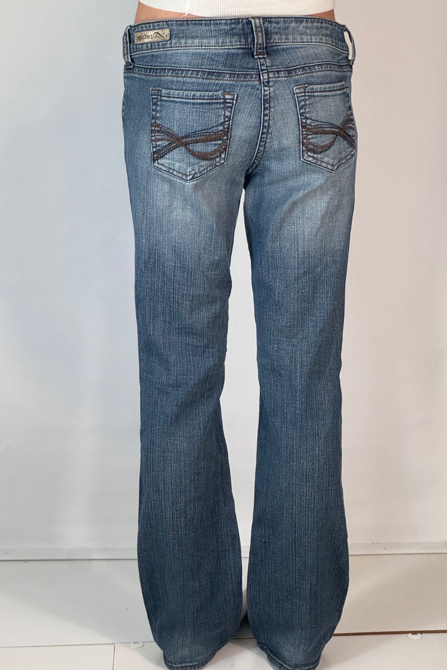Lågmidjade jeans stl: S/M