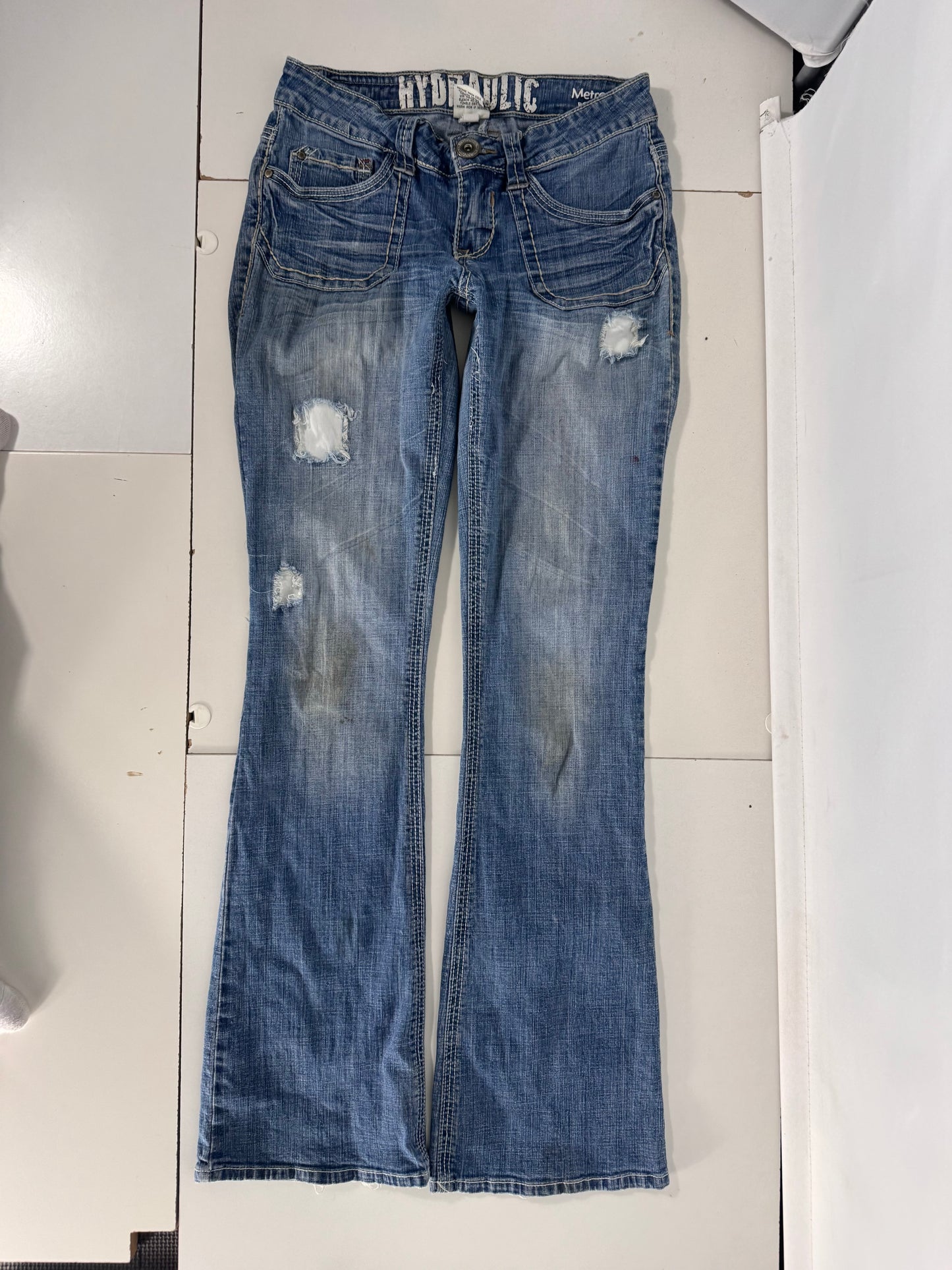 Lågmidjade jeans stl: S