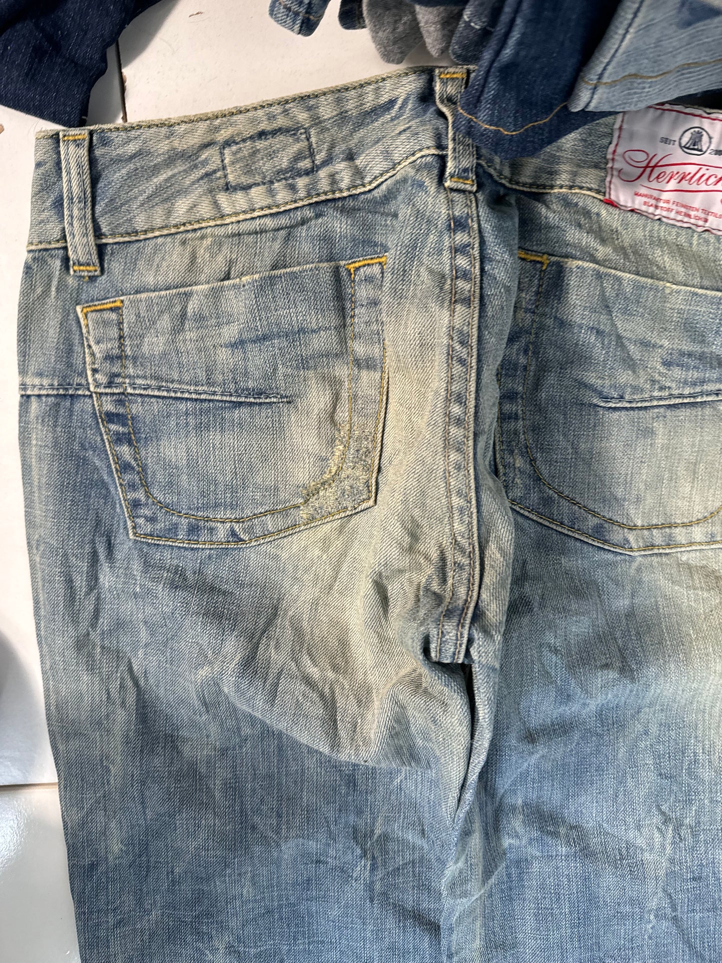 Lågmidjade jeans stl: S