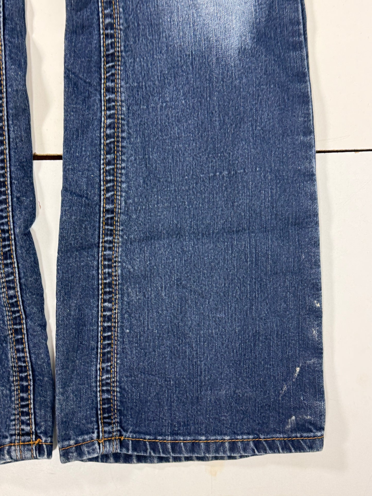 Utsvängda jeans stl: S