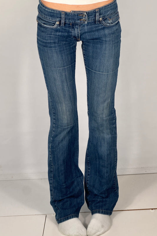 Lågmidjade jeans stl: XS