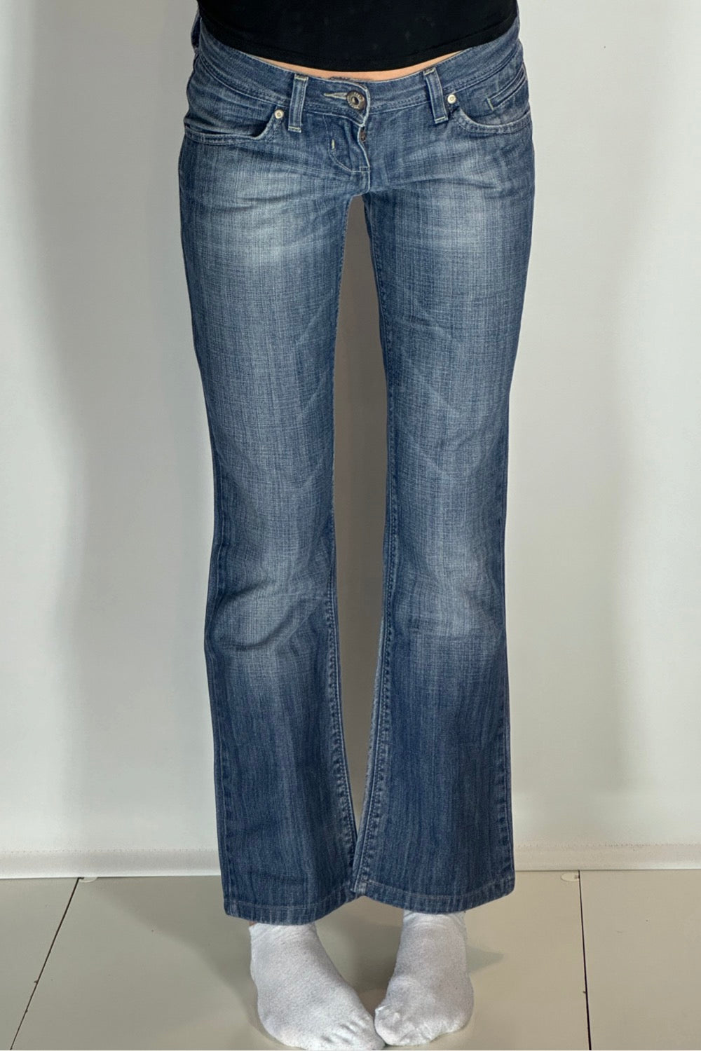 Lågmidjade jeans stl: XS