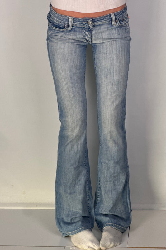 Lågmidjade jeans stl: XS