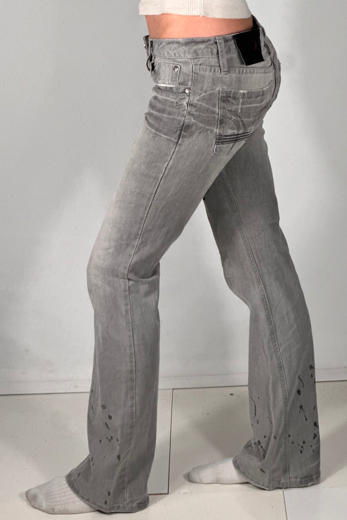 Lågmidjade jeans stl: XS