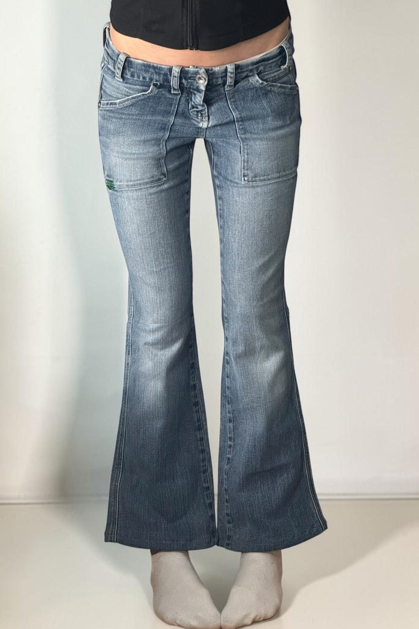 Lågmidjade jeans stl: XS
