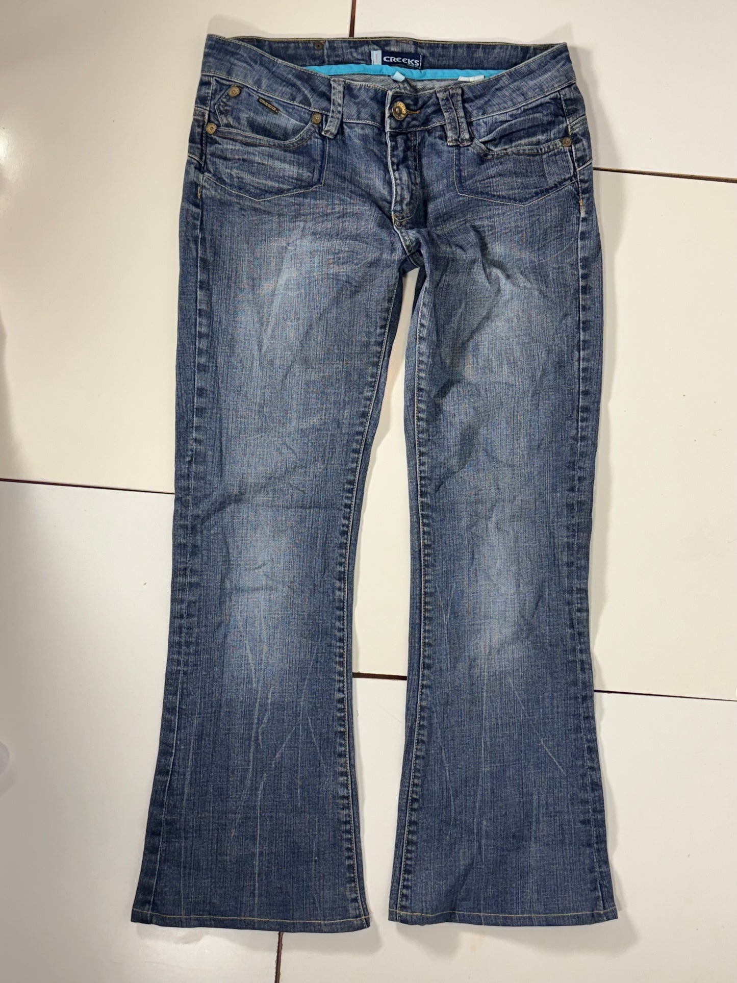 Lågmidjade jeans stl: S