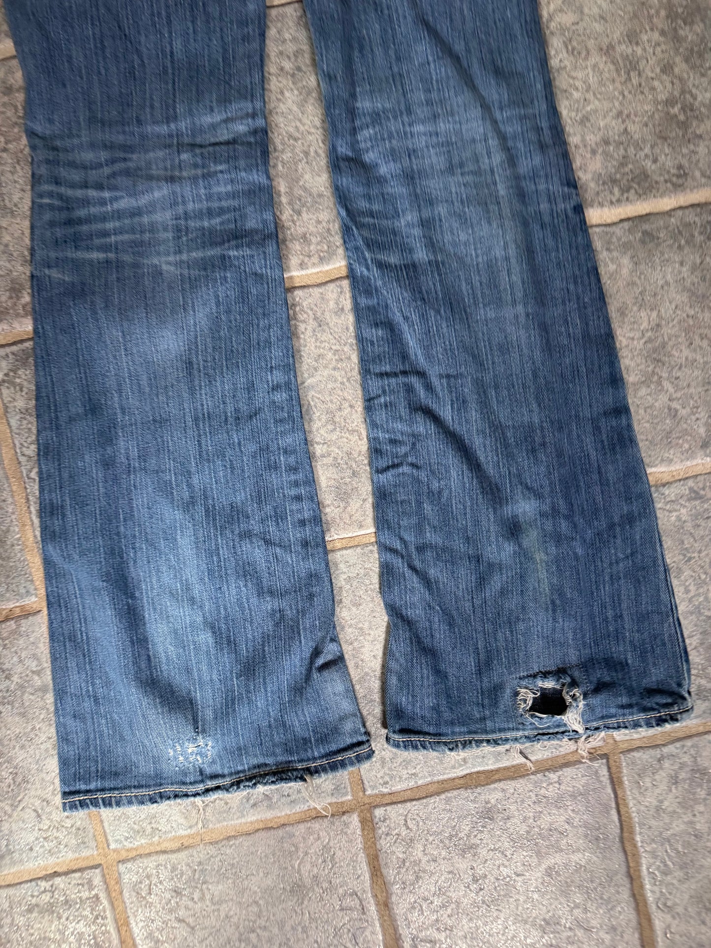 Lågmidjade jeans stl: XXS