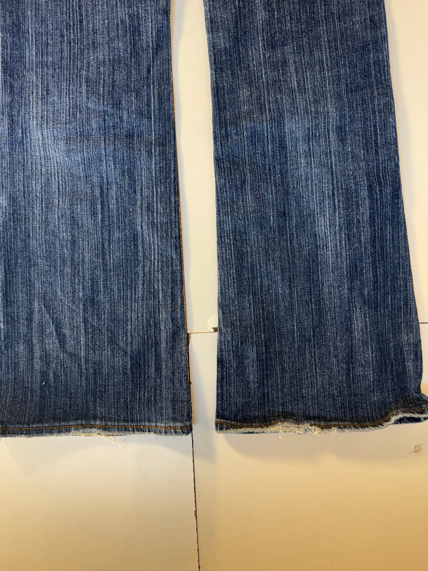 Lågmidjade jeans–stl: S/M