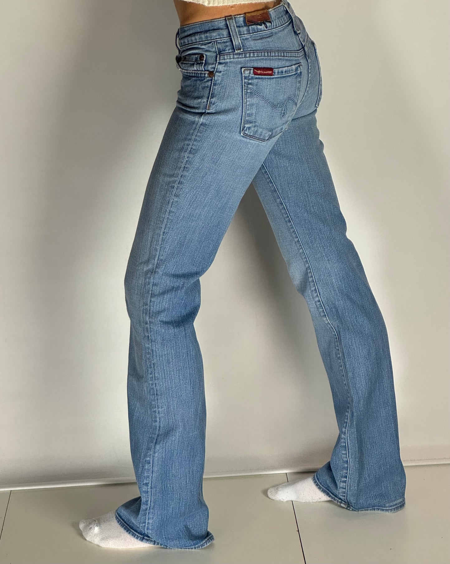 Lågmidjade jeans stl: S