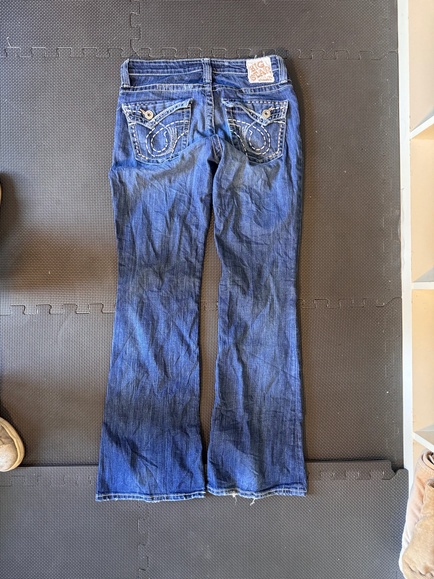 Lågmidjade jeans stl: S/M