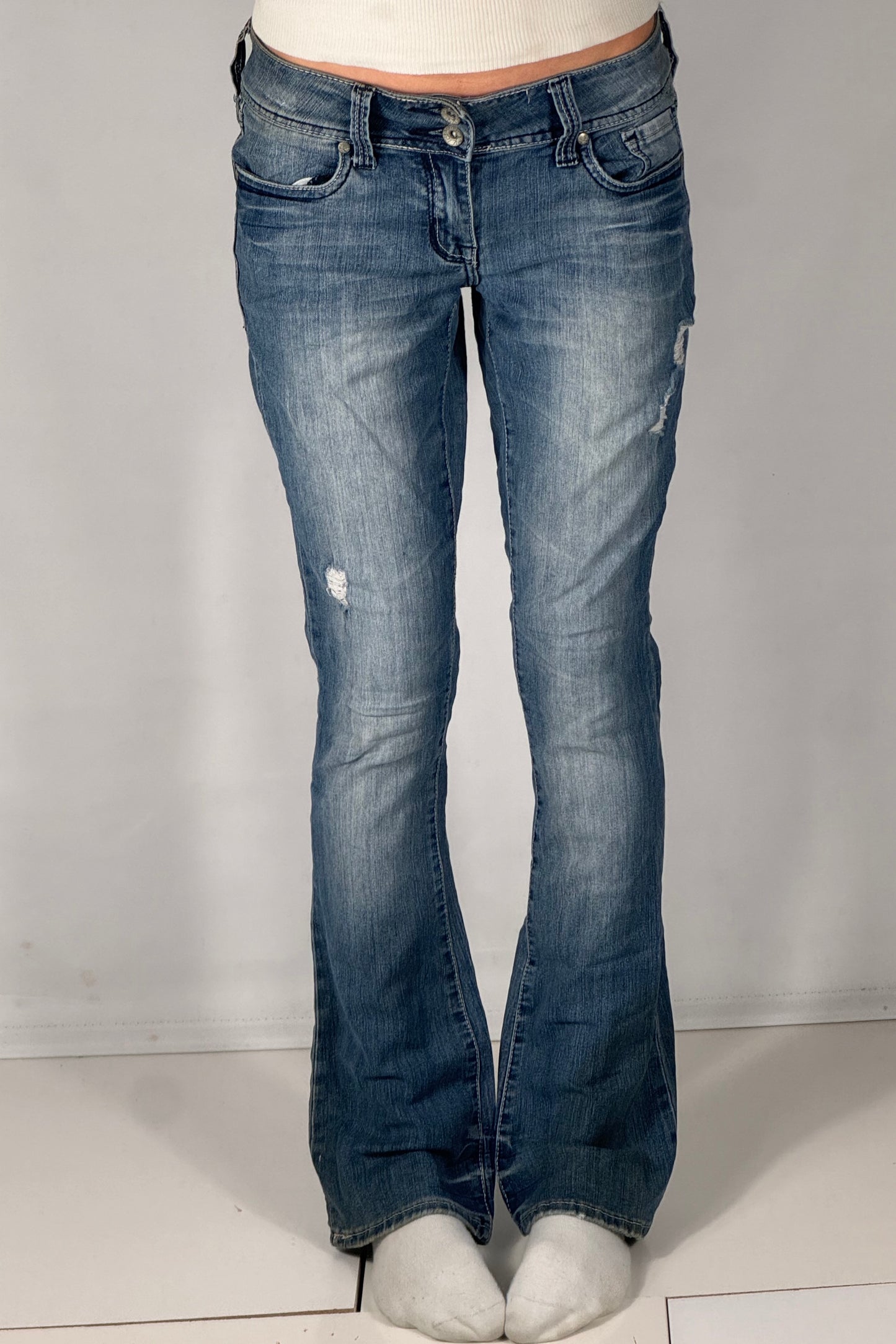 Lågmidjade jeans stl: S