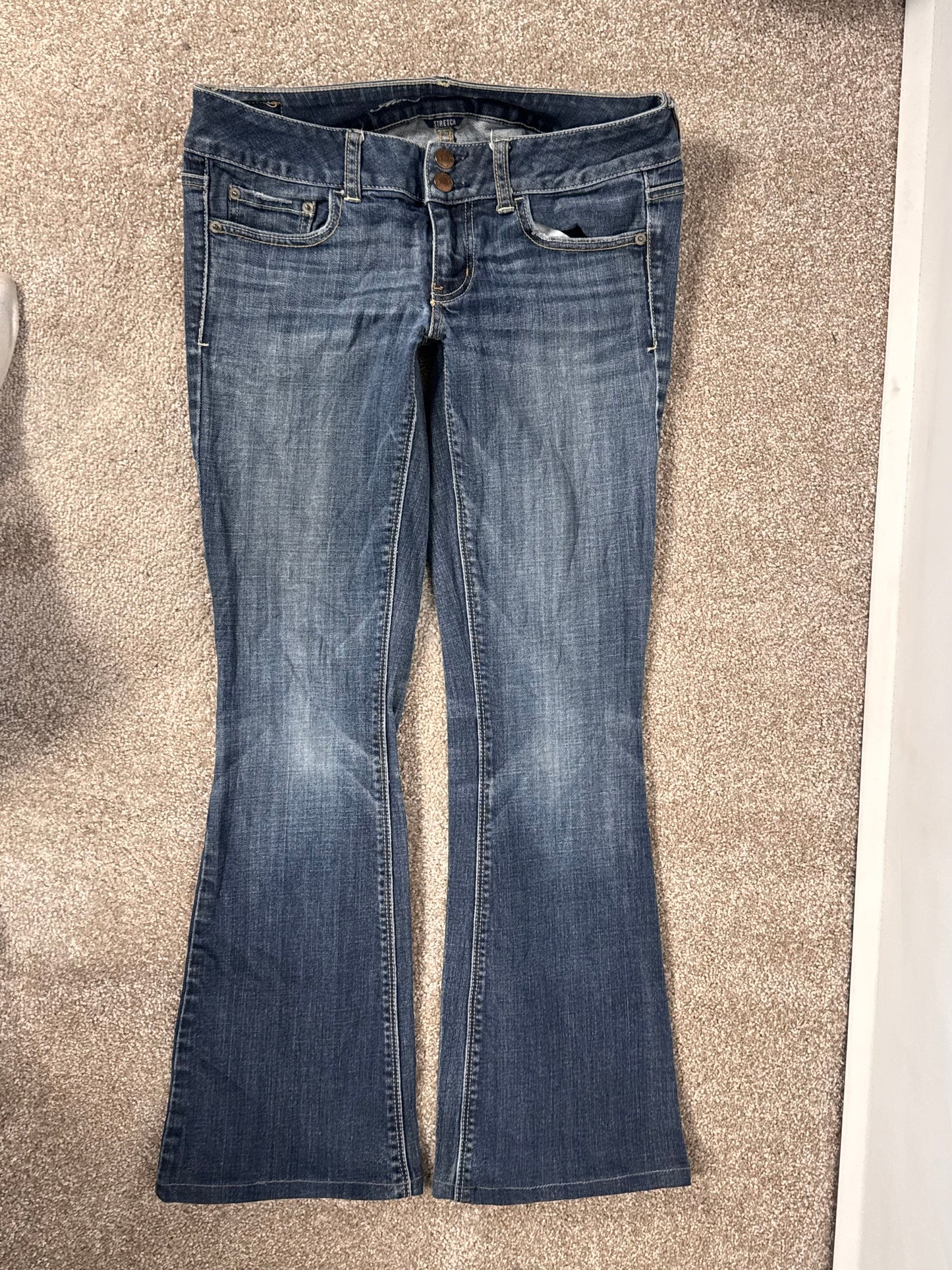 Lågmidjade jeans stl: S