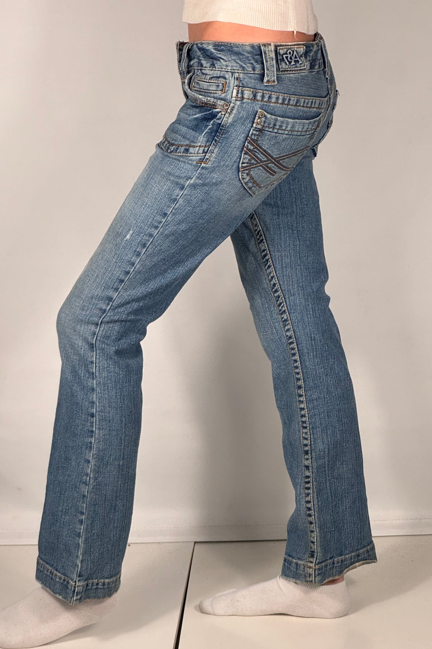 Lavtaljede jeans str: XS
