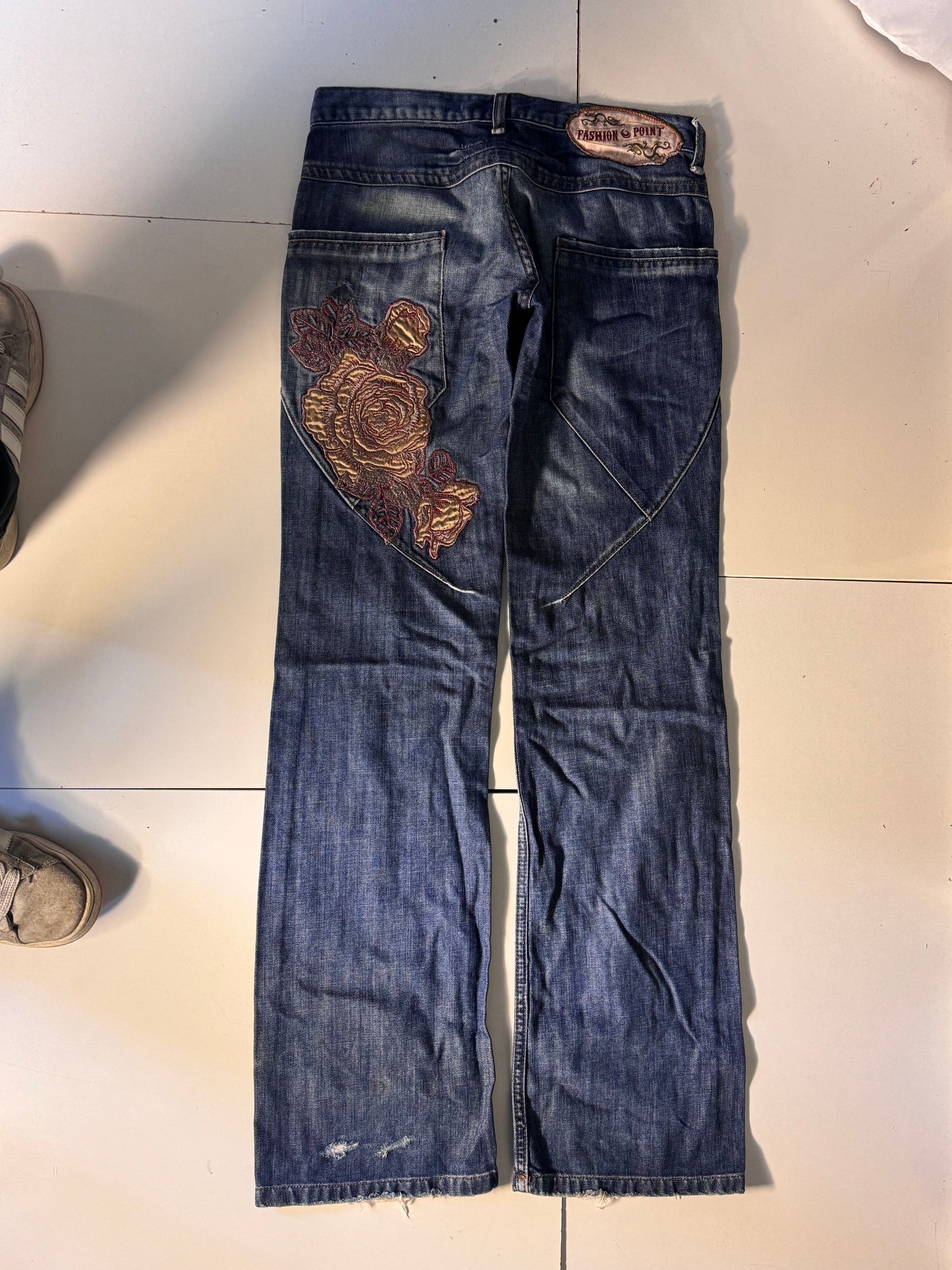 Lågmidjade jeans stl: XS